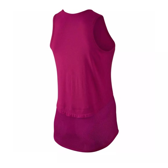Nike women’s size xs pink tank top training shirt - Picture 5 of 5
